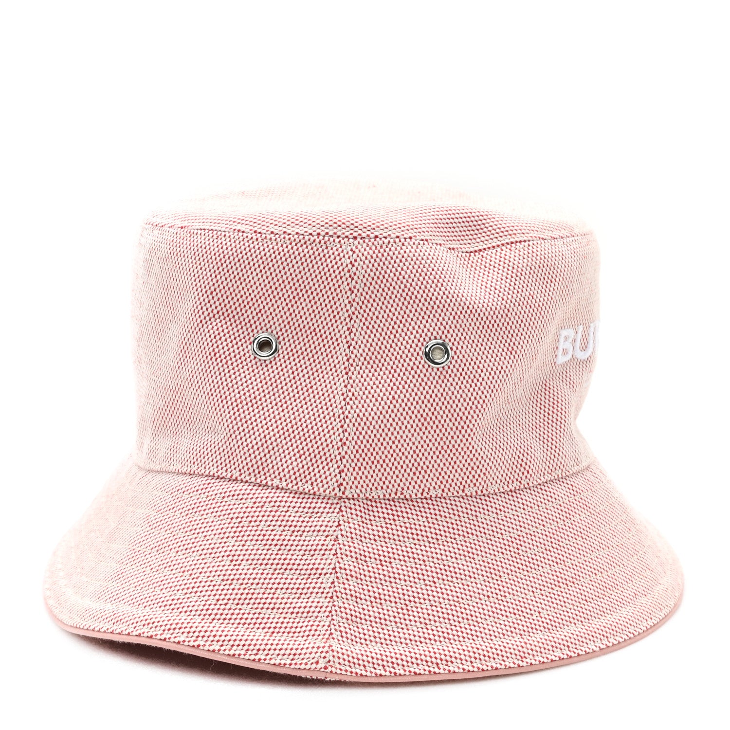 Burberry Cotton Canvas Bucket Hat M Red 7 of 10