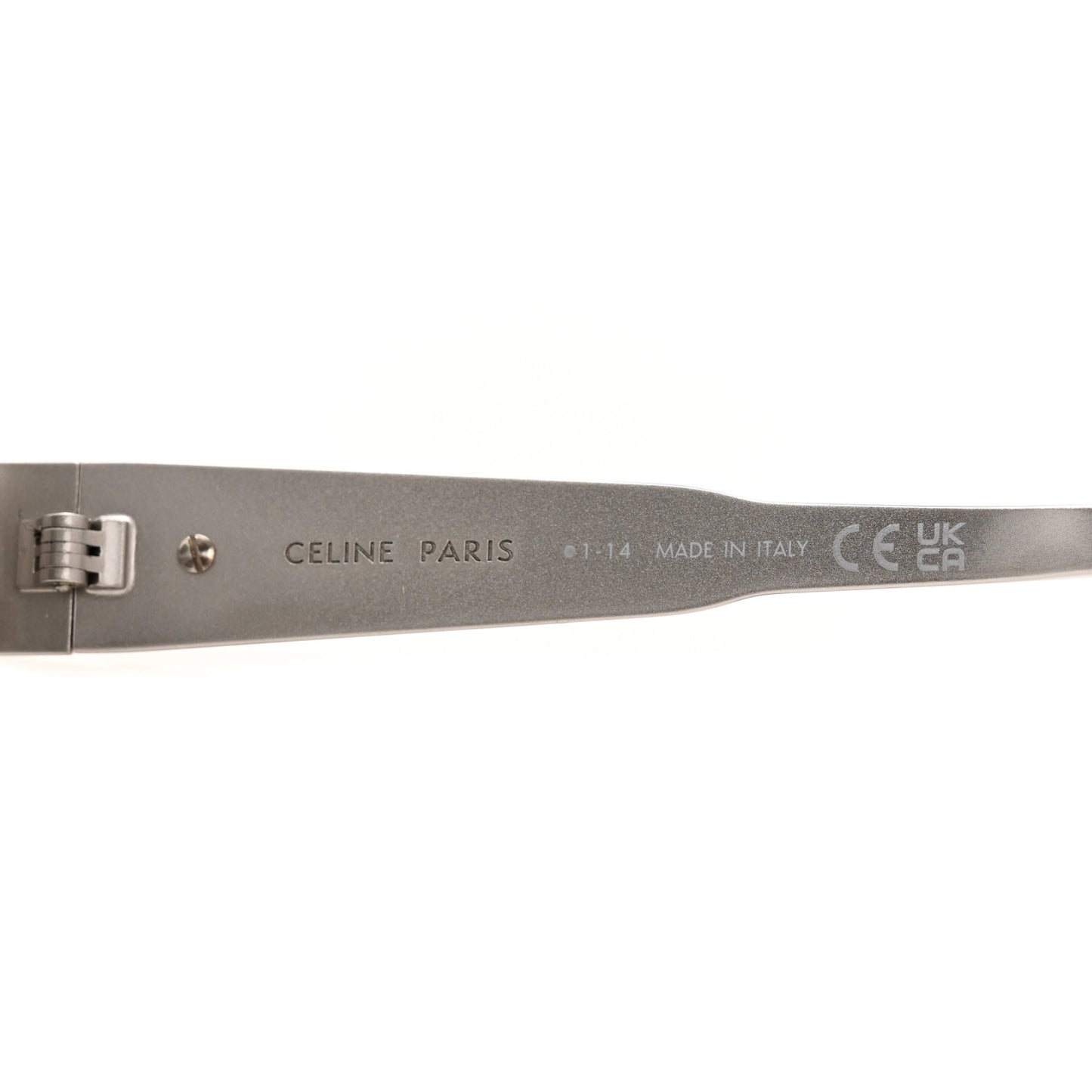 Metal Triomphe 01 Sunglasses CL40235U Silver Smoke
