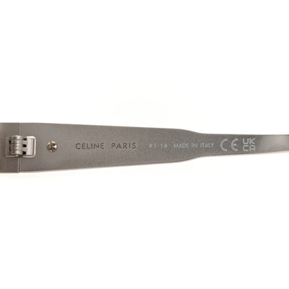 Celine Metal Triomphe 01 Sunglasses CL40235U Silver Smoke 5 of 8