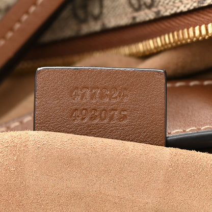 Gucci GG Supreme Monogram Large Linea A Hobo Light Brown 7 of 12