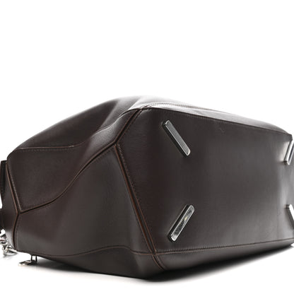 Loewe Nappa Lambskin Large Featherlight Puzzle Bag Dark Chestnut 9 of 15