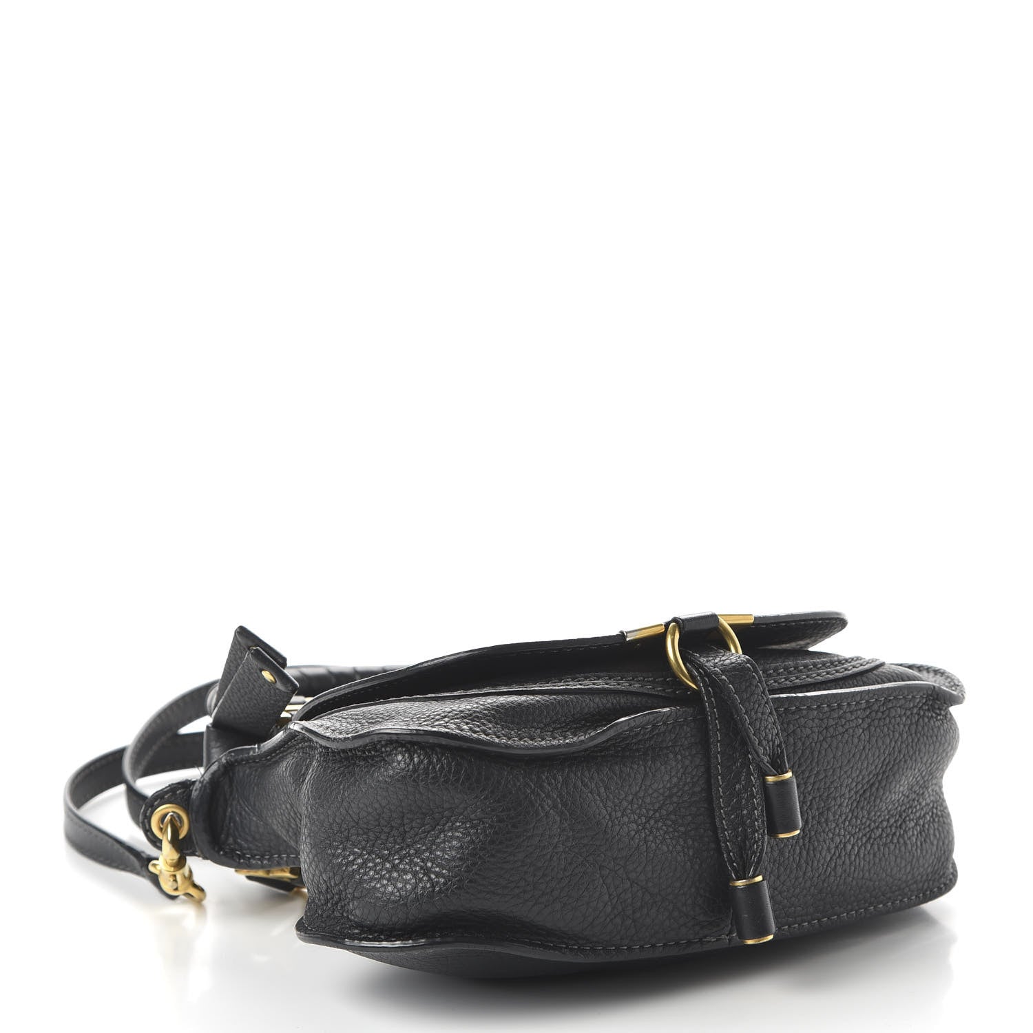 Chloe Calfskin Baby Marcie Satchel Black 3 of 8