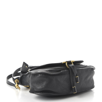 Chloe Calfskin Baby Marcie Satchel Black 3 of 8