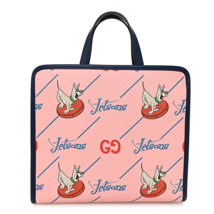 Gucci Coated Canvas Interlocking G The Jetsons Childrens Tote  Pink Multicolor 1 of 10