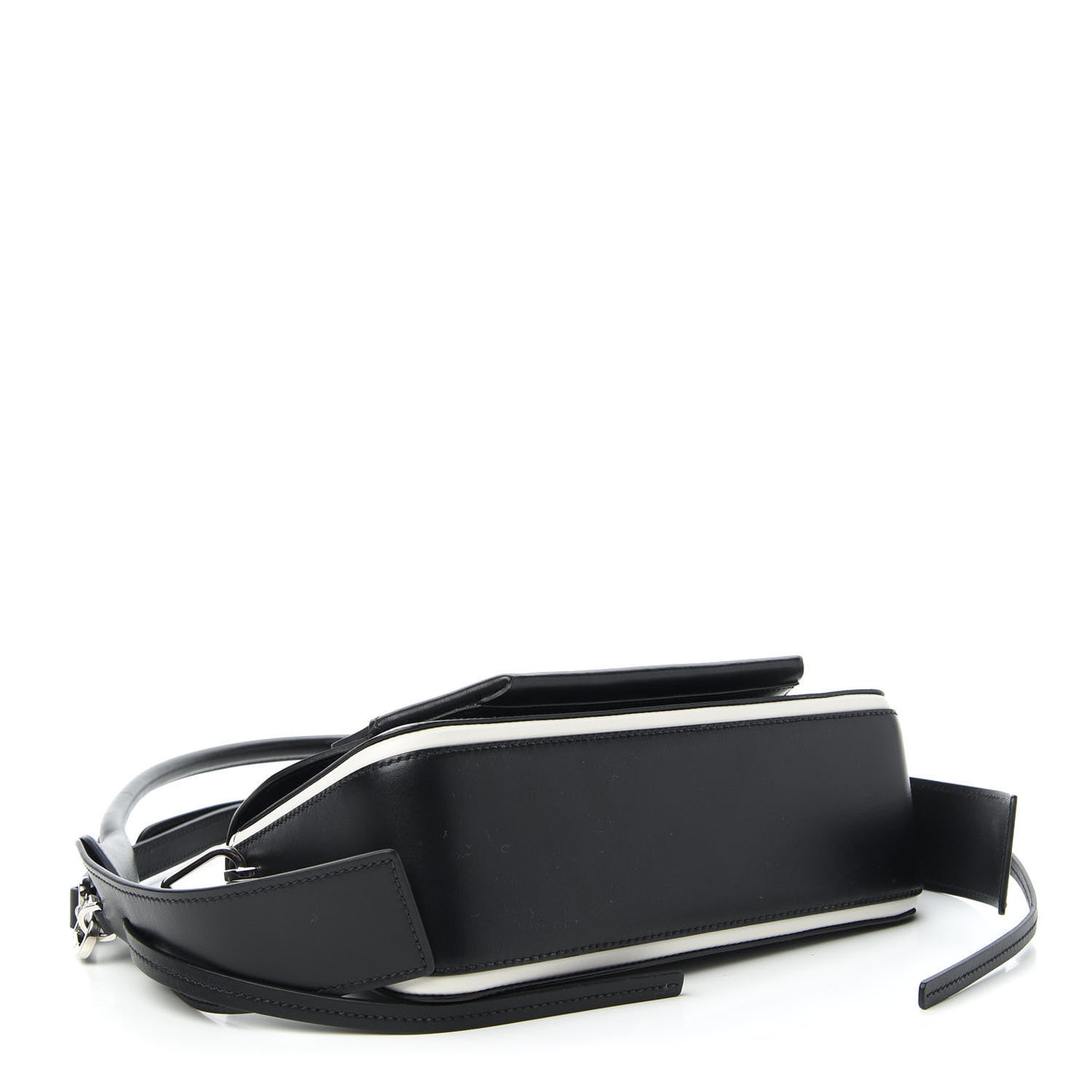 City Calfskin Manuelle Shoulder Bag Black