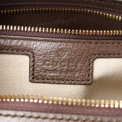 Gucci GG Supreme Monogram Web Small Ophidia Top Handle Bag Beige Ebony 6 of 11