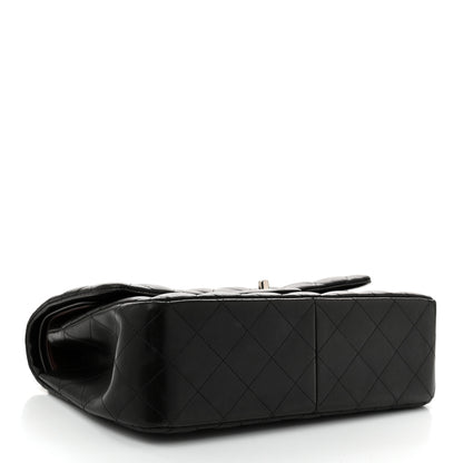 Chanel Lambskin Quilted Jumbo Double Flap Black 4 of 10