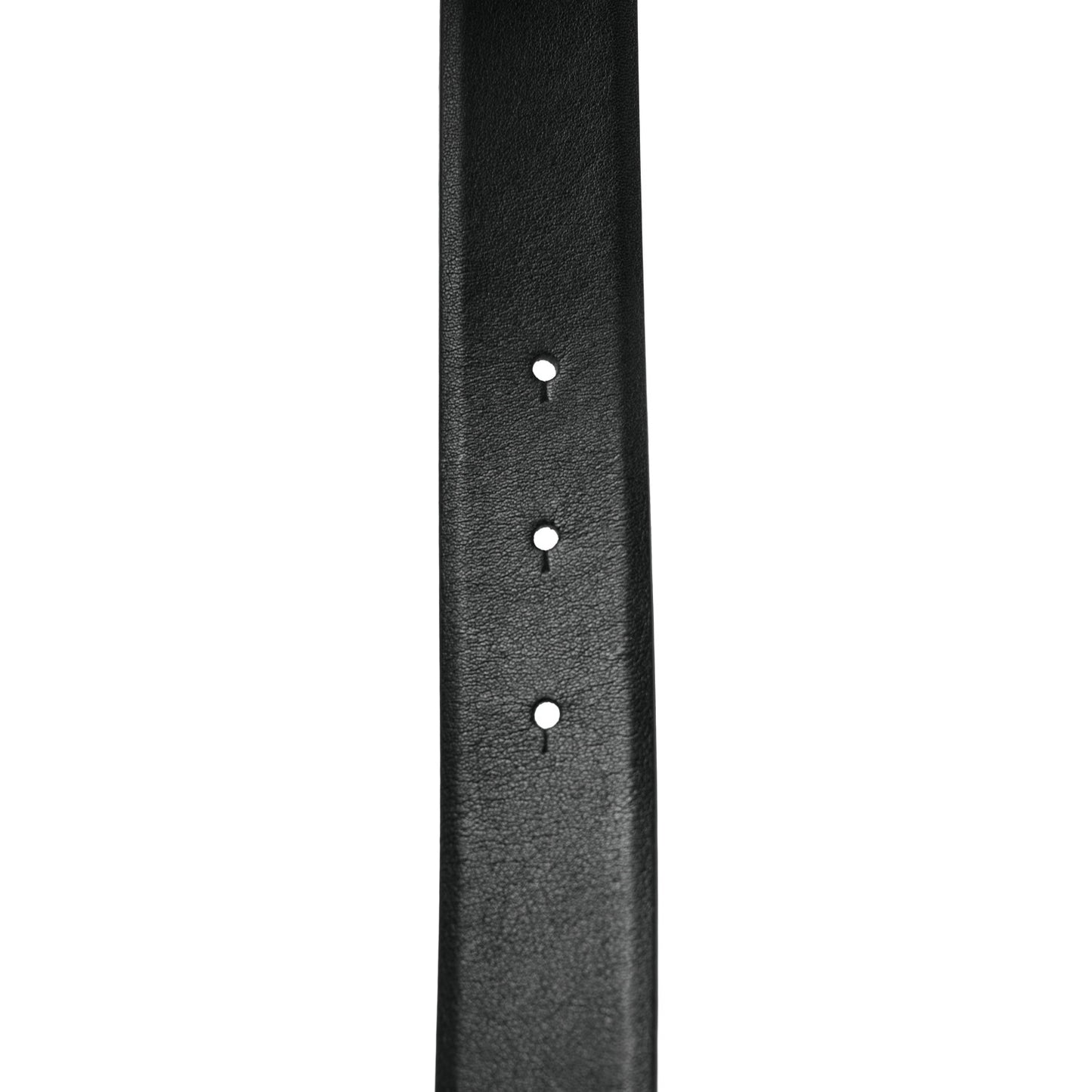 Calfskin Pearl Crystal CC Chain Belt 90 36 Black
