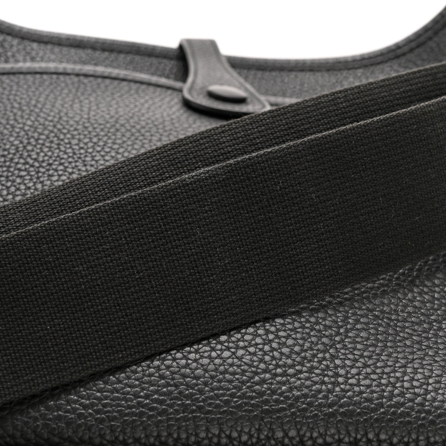 Hermes Taurillon Clemence Evelyne III PM Black 12 of 13