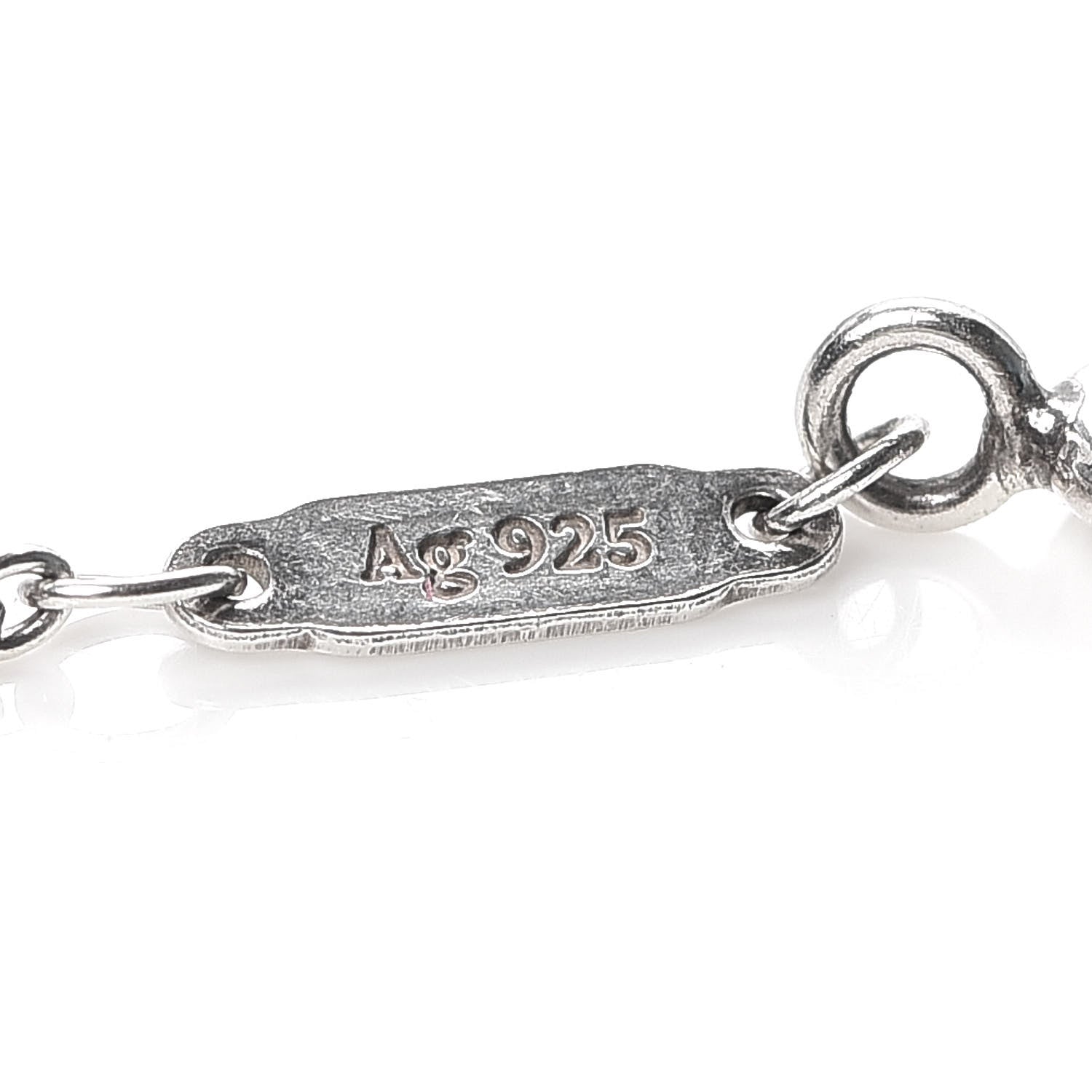 Tiffany Sterling Silver 1837 Interlocking Bracelet 6 of 7