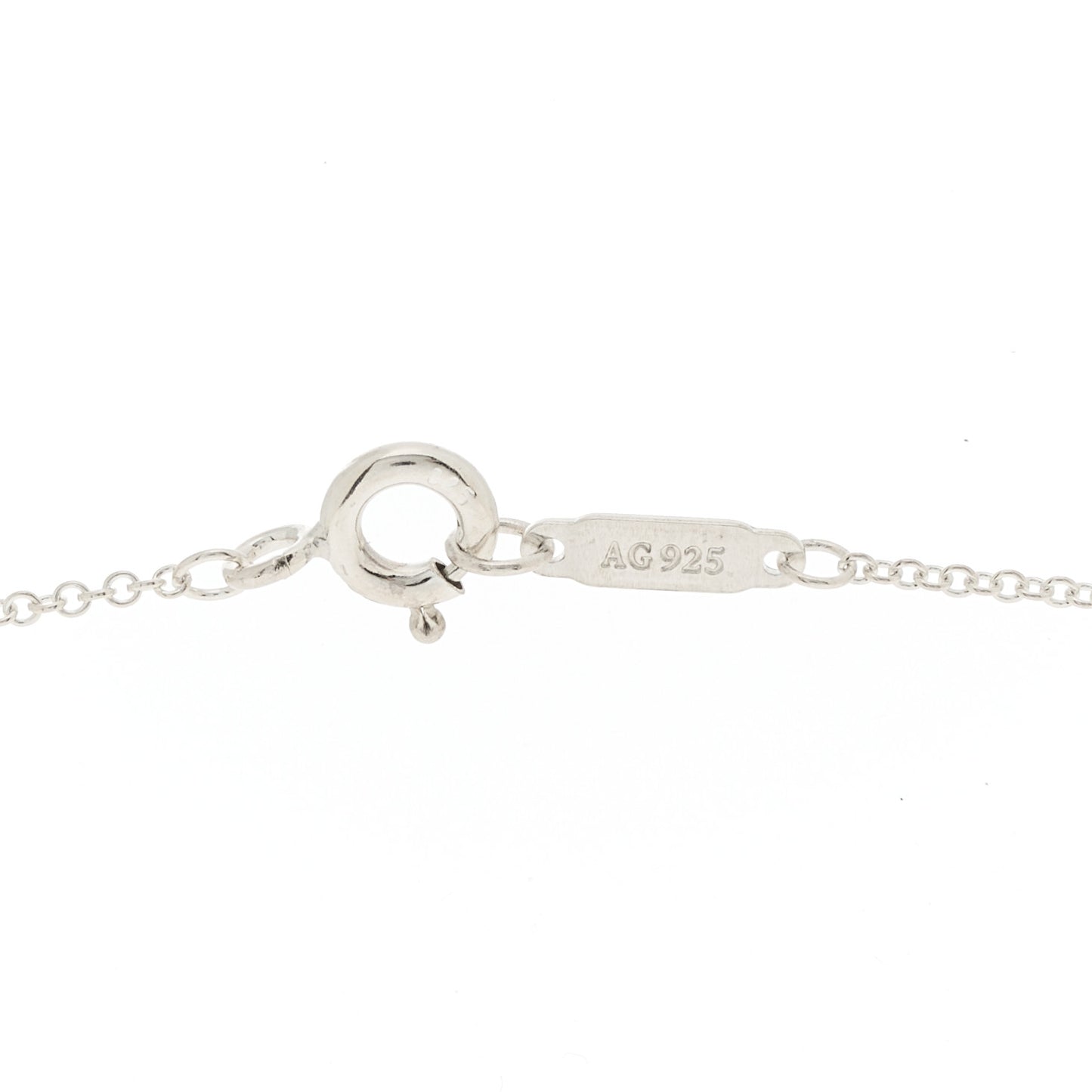 Sterling Silver Small Heart Key Pendant Necklace