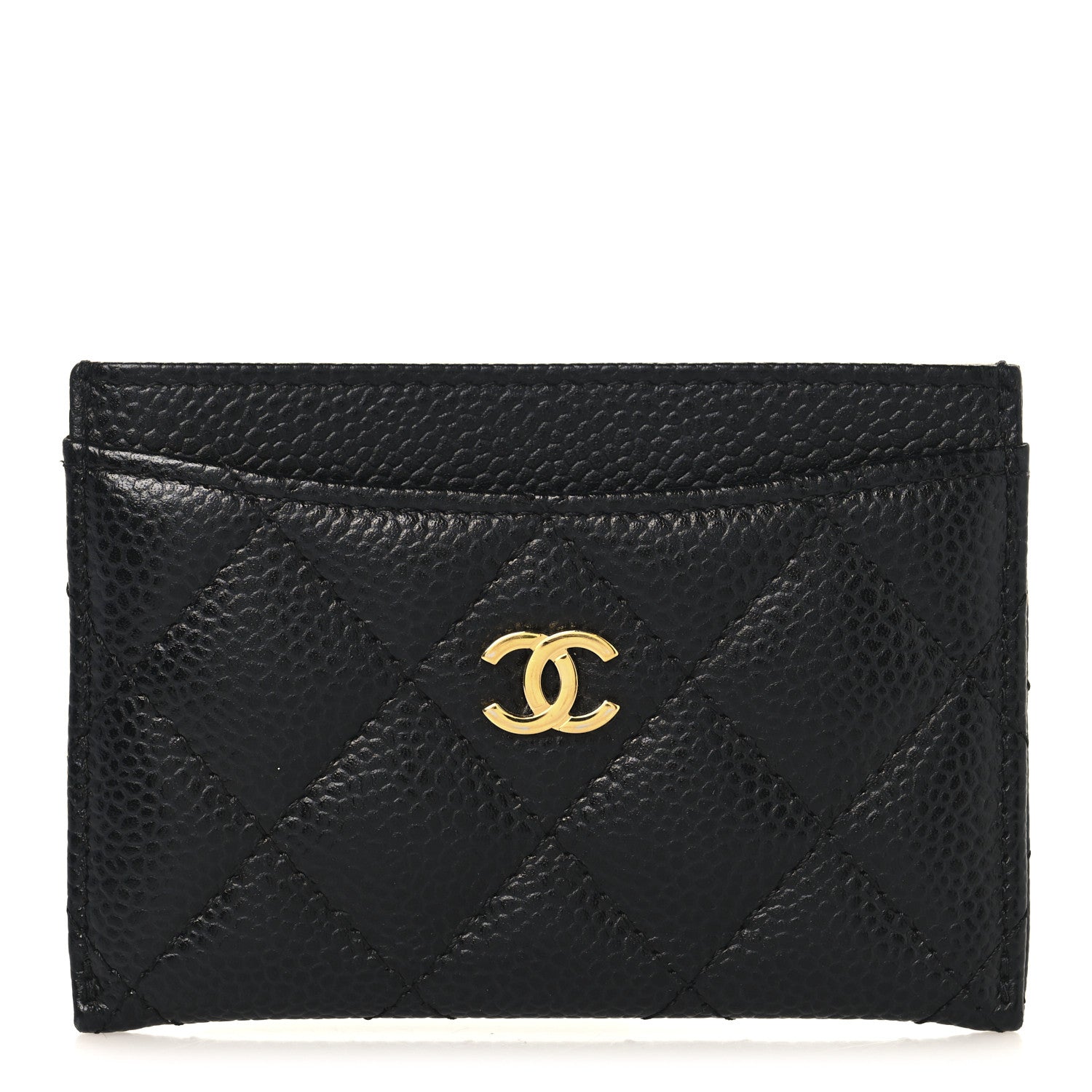 Chanel Caviar Quilted Card Holder Black 1 of 9