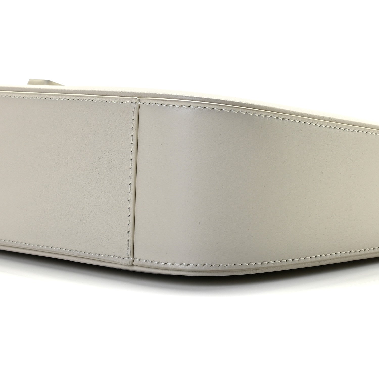 Saint Laurent Smooth Calfskin Le 5 A 7 Hobo Blanc Vintage 11 of 12