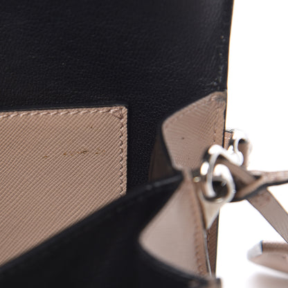 Prada Saffiano Lux Sound Shoulder Bag Cipria 8 of 15