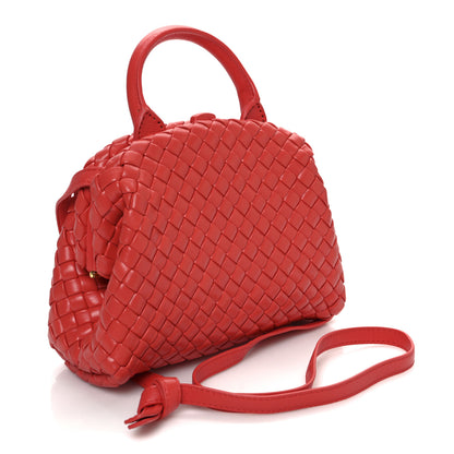 Bottega Veneta Nappa Intreccio Mini Padded Handle Bag Sunburst 3 of 11