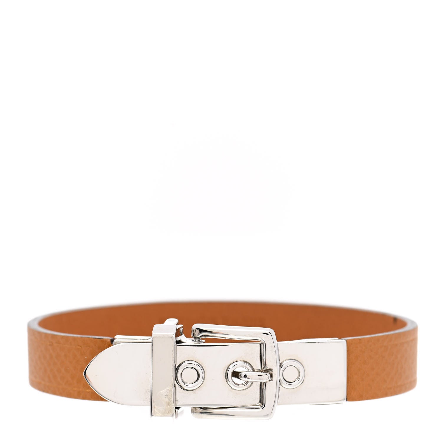 Hermes Epsom Java 10 Bracelet S Caramel 1 of 6
