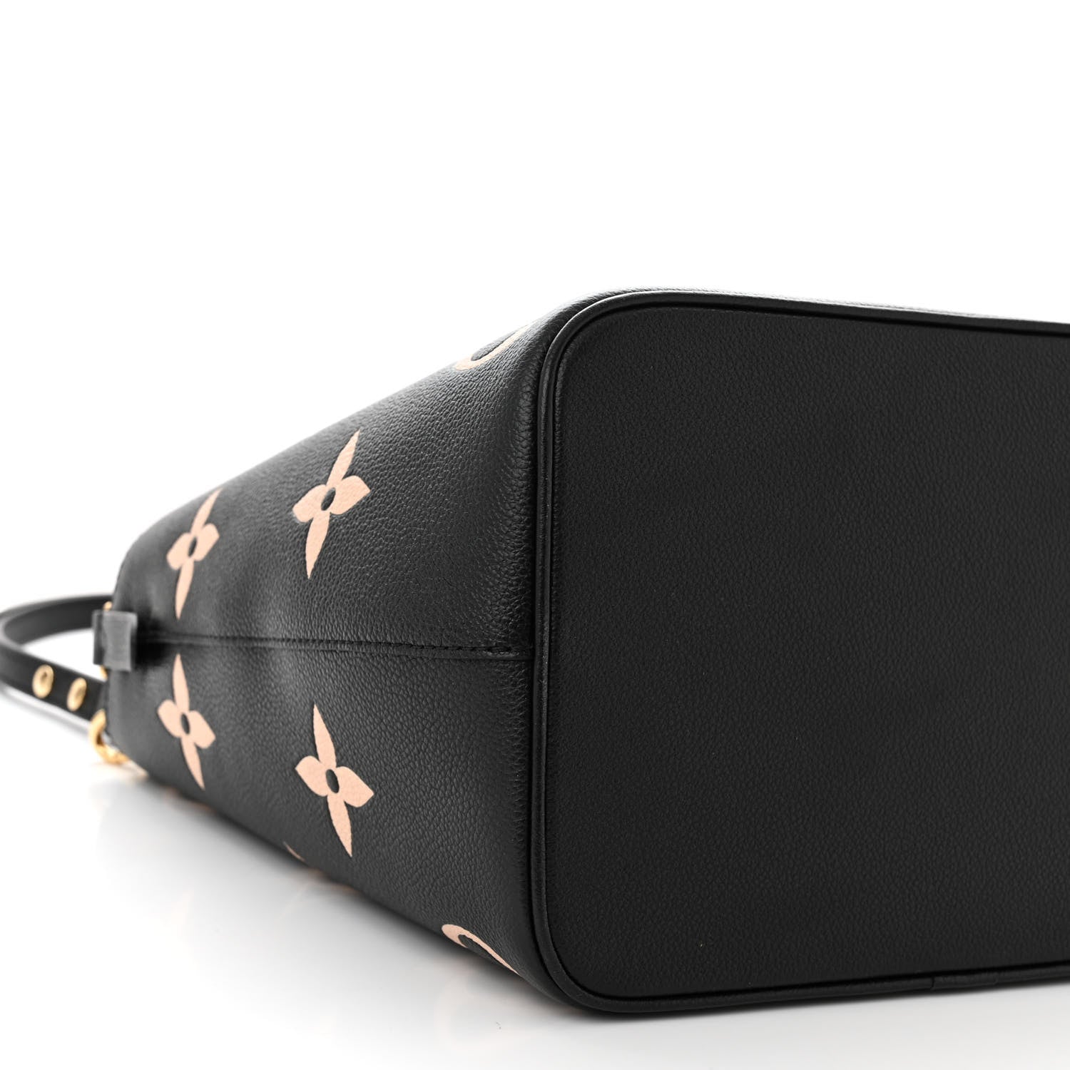 Louis Vuitton Empreinte Monogram Giant Neonoe MM Black Beige 9 of 10
