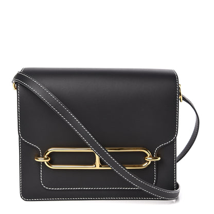 Hermes Veau Sombrero Sac Roulis 23 Black 1 of 10