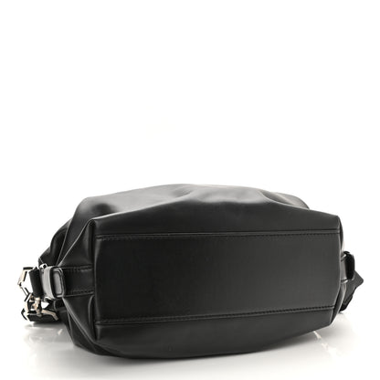 Givenchy Waxed Calfskin Small Nightingale Logo Strap Black 4 of 9