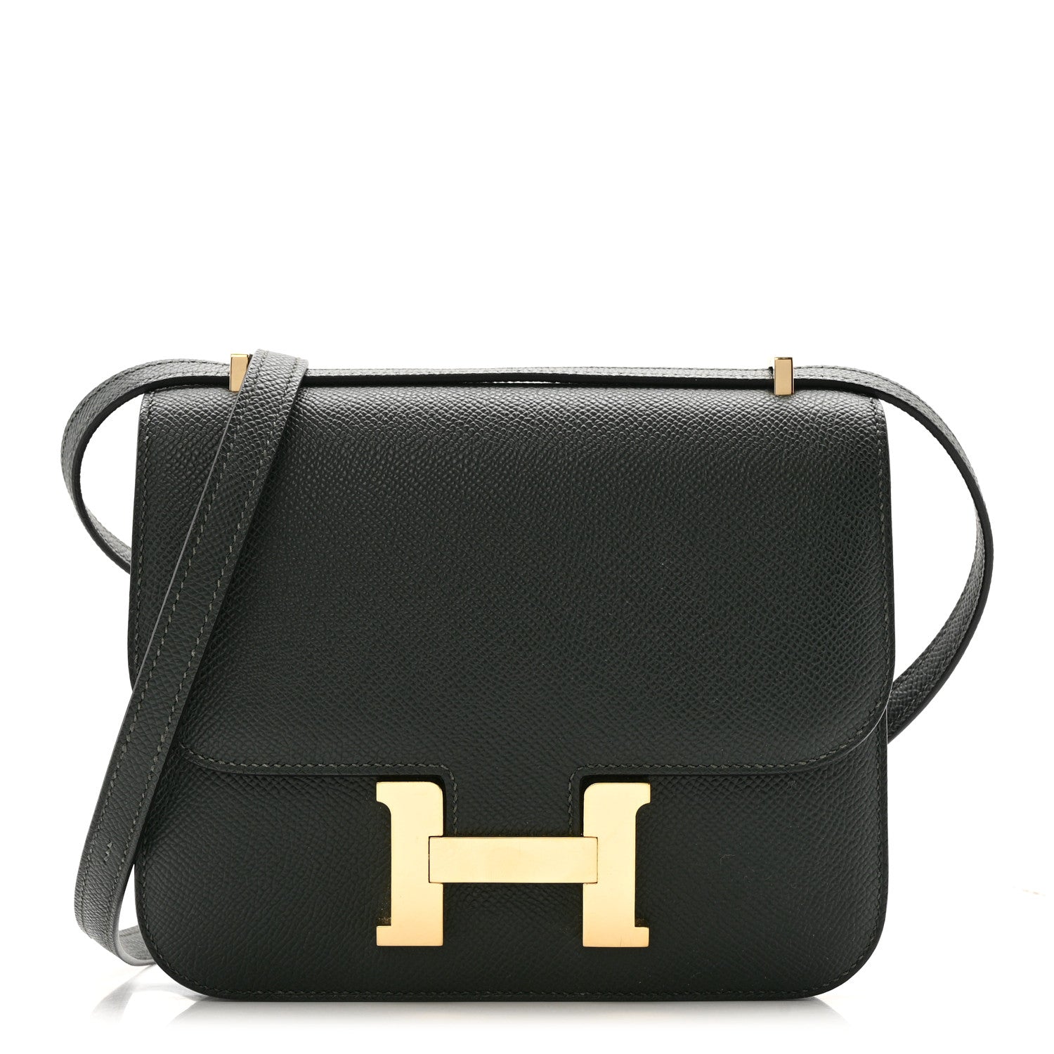 Hermes Epsom Constance 18 Vert Fonce 1 of 14