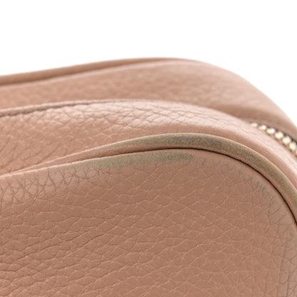 Gucci Pebbled Calfskin Small Soho Disco Bag Camelia 16 of 16