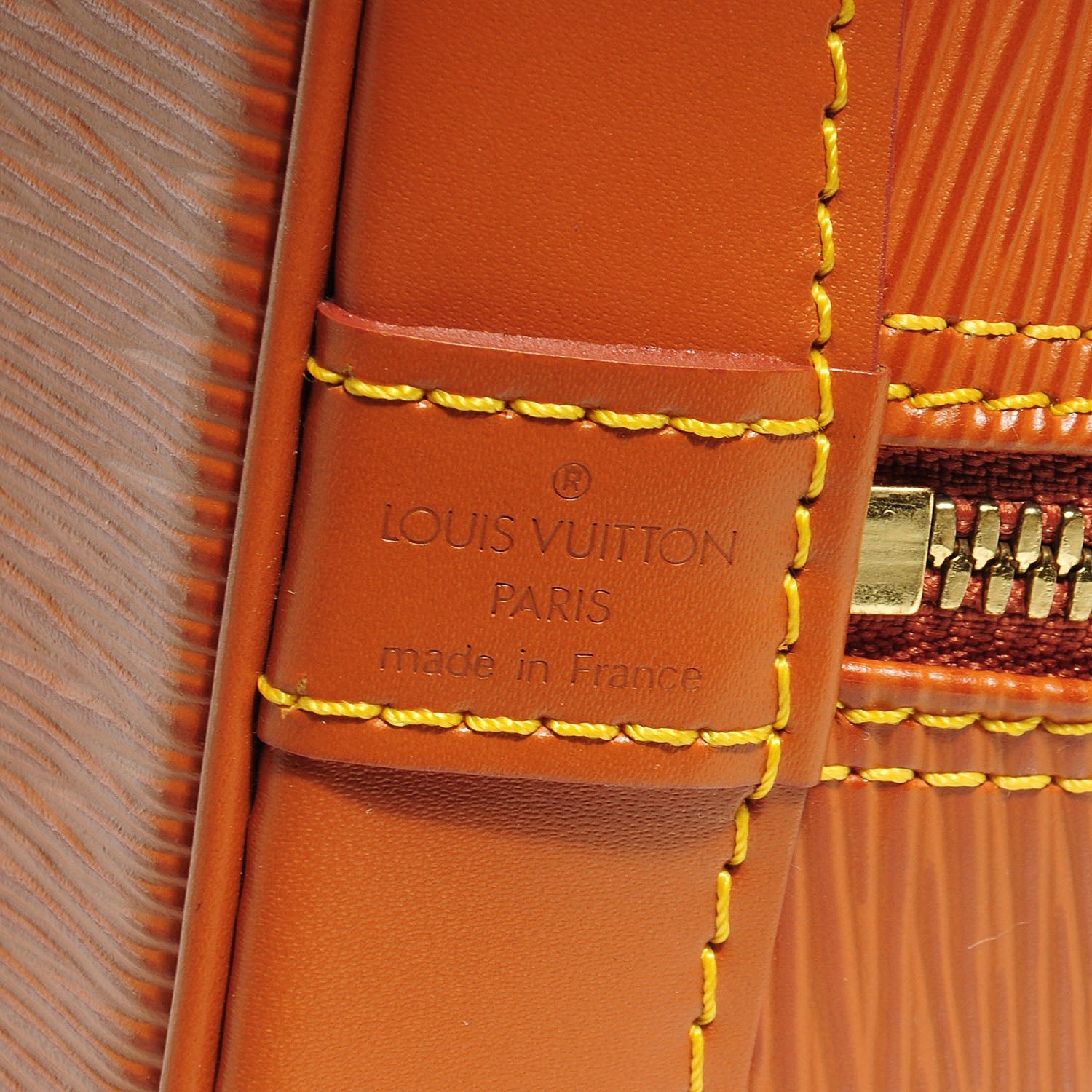 Louis Vuitton Epi Alma PM Cipango 12 of 17