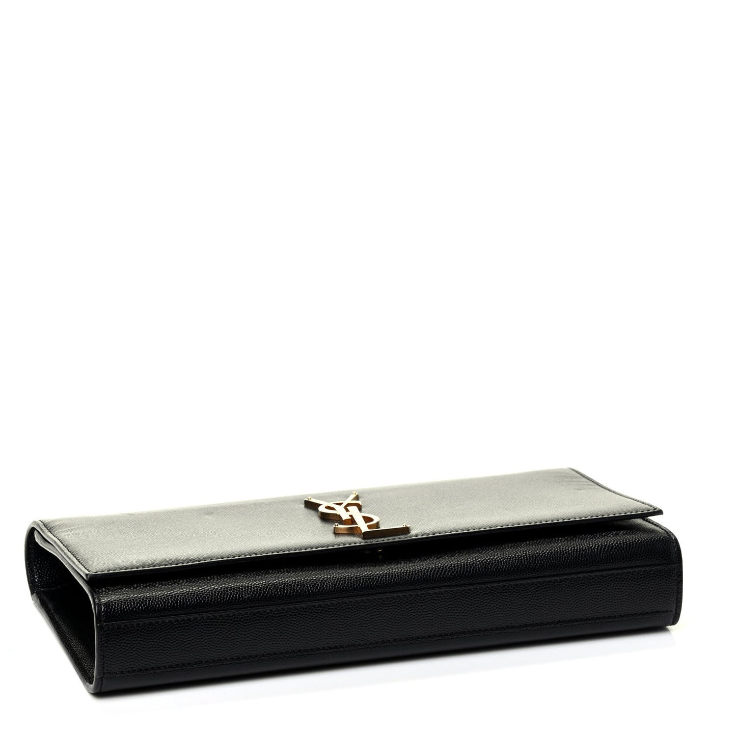 Patent Grain de Poudre Classic Monogram Cassandre Clutch Black