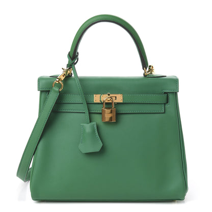 Hermes Swift Kelly Retourne 25 Vert Vertigo 1 of 12