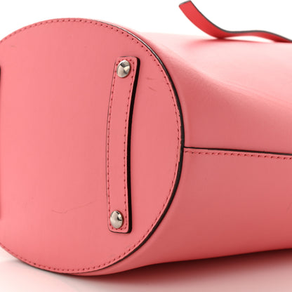 Burberry Supple Calfskin Medium Bucket Coral Pink 13 of 17
