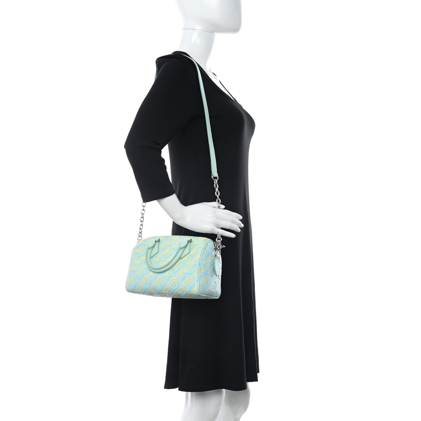 Empreinte Monogram Summer Stardust Speedy 20 Water Green