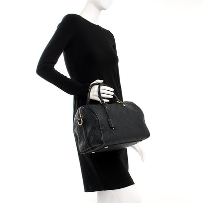 Louis Vuitton Empreinte Speedy Bandouliere 30 Black 3 of 12