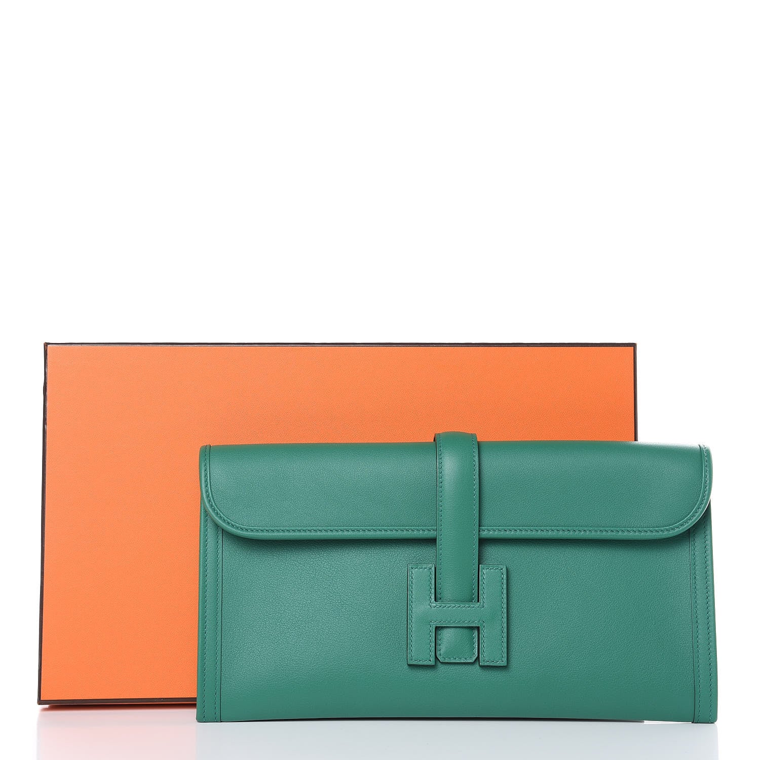 Hermes Swift Jige Elan 29 Clutch Vert Vertigo 10 of 10