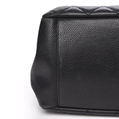 Chanel Caviar Quilted Grand Shopping Tote GST Black 10 of 17