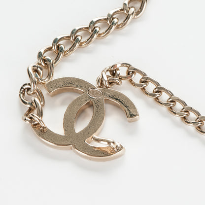 Chanel Enamel CC Ceinture Fantai Adjustable Belt Gold Black 5 of 5