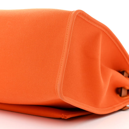 Hermes Toile Vache Hunter Herbag Zip 31 PM Orange 11 of 11