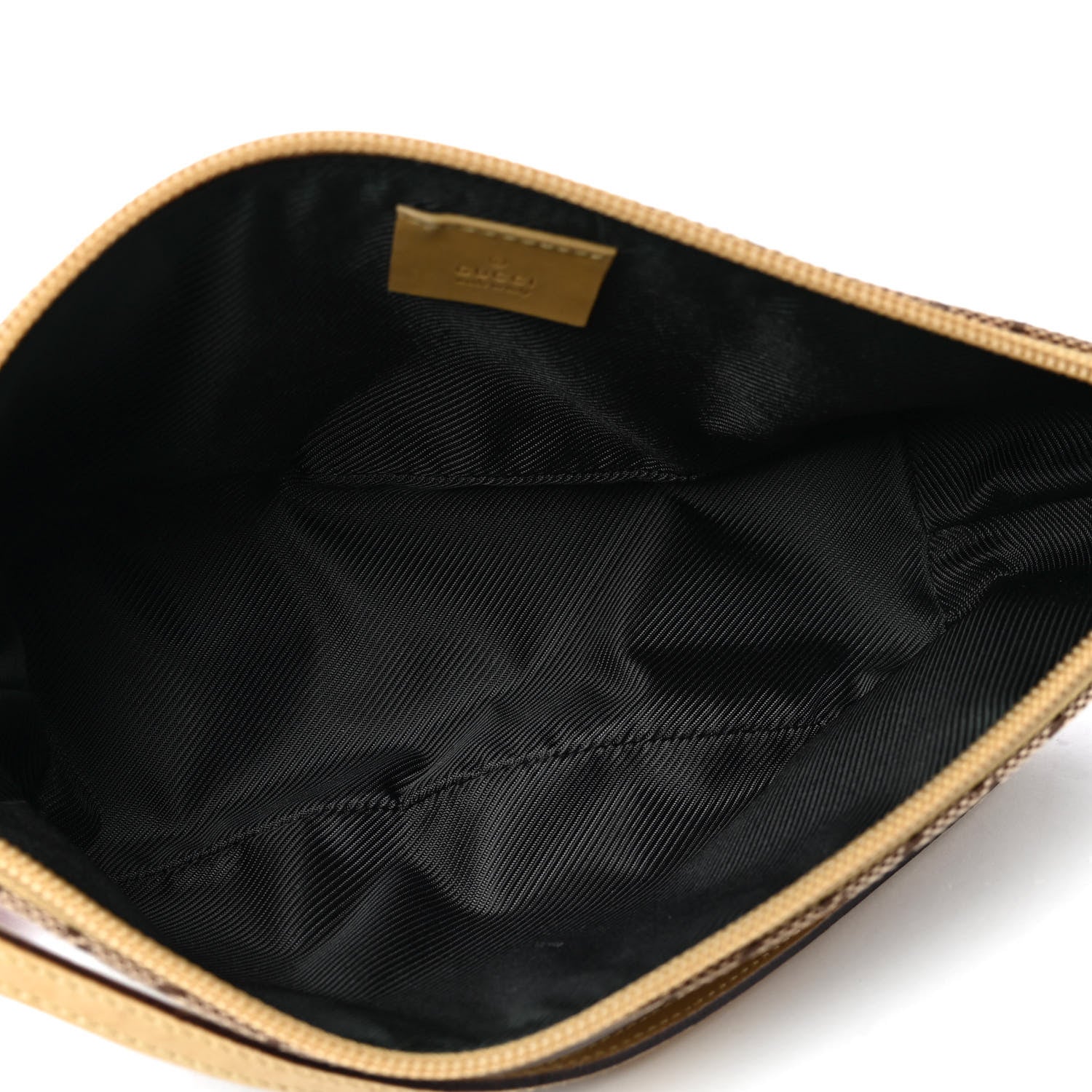Gucci Monogram Boat Pochette Yellow 4 of 4