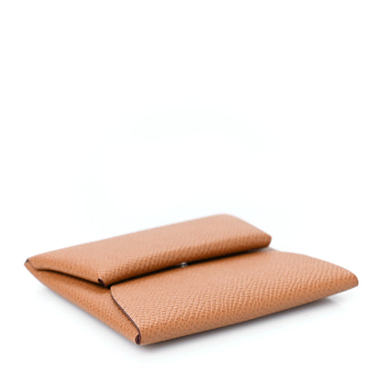 Hermes Epsom Bastia Coin Purse Toffee 4 of 8