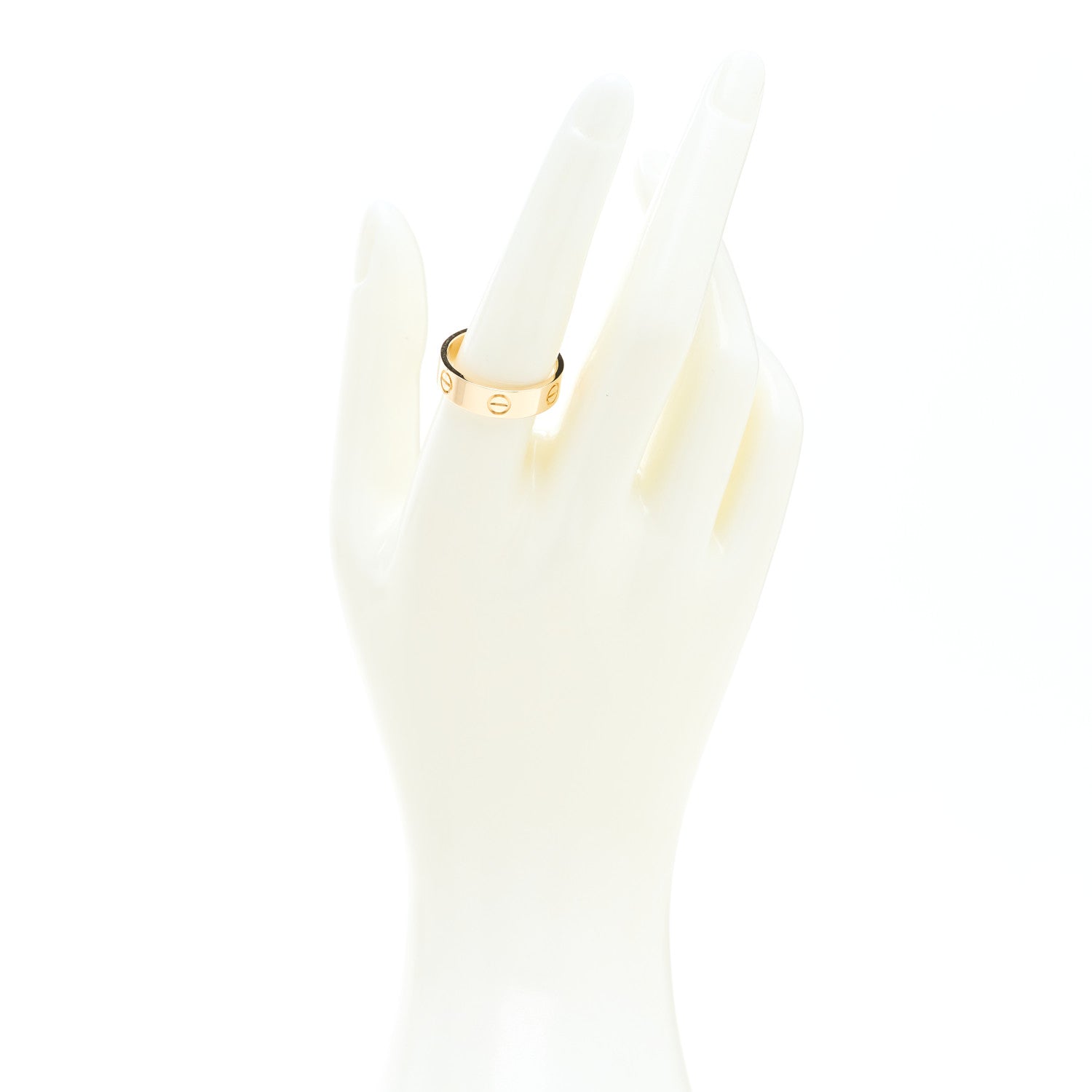 Cartier 18K Yellow Gold 5.5mm LOVE Ring 57 8 2 of 4