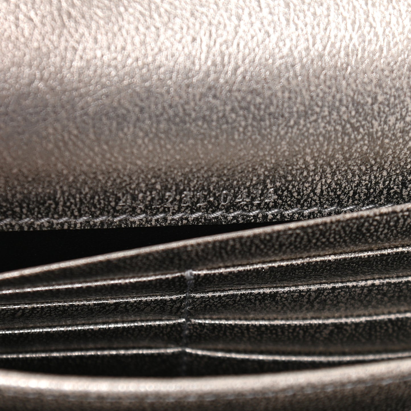 Lizard Mini Dionysus Chain Wallet Silver