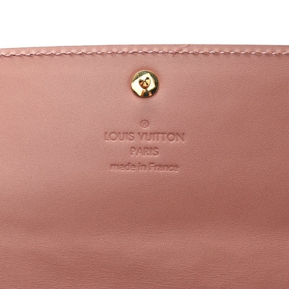 Louis Vuitton Vernis Ikat Sarah Wallet Rose Velours 6 of 6