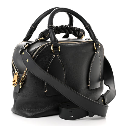 Chloe Calfskin Medium Daria Full Blue 3 of 14