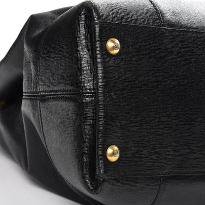 Fendi Vitello Elite Chameleon Shopper Tote Black 15 of 21