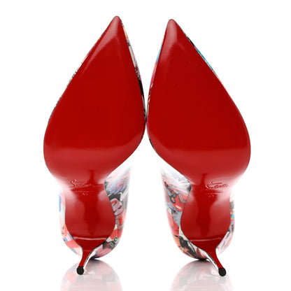 Christian Louboutin Patent Graphic Love Hot Chick 100 Pumps 41 Multicolor 5 of 7