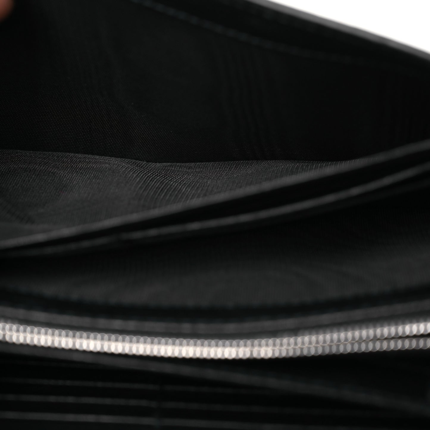 Calfskin Mini Dionysus Chain Wallet Black