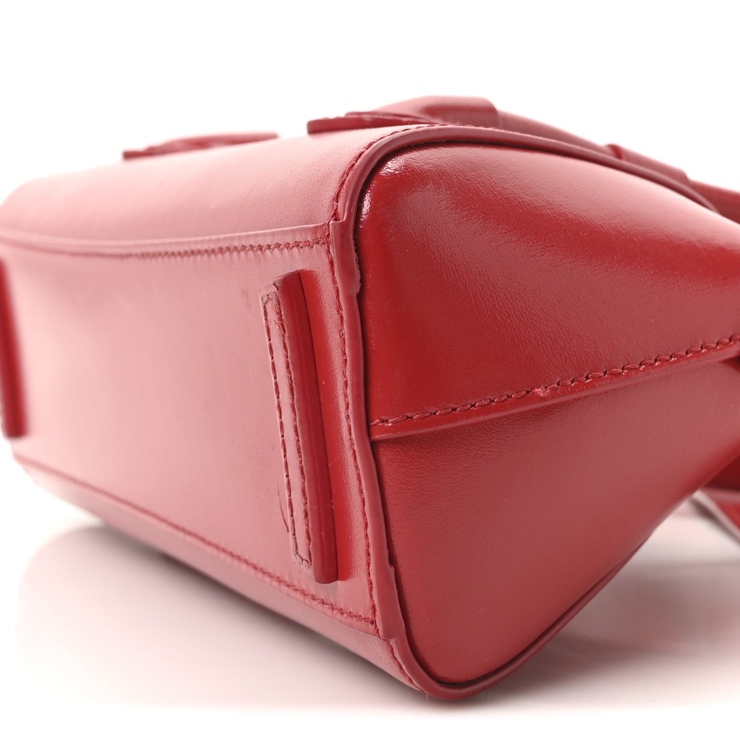Box Calfskin Mini Antigona Stretch Red