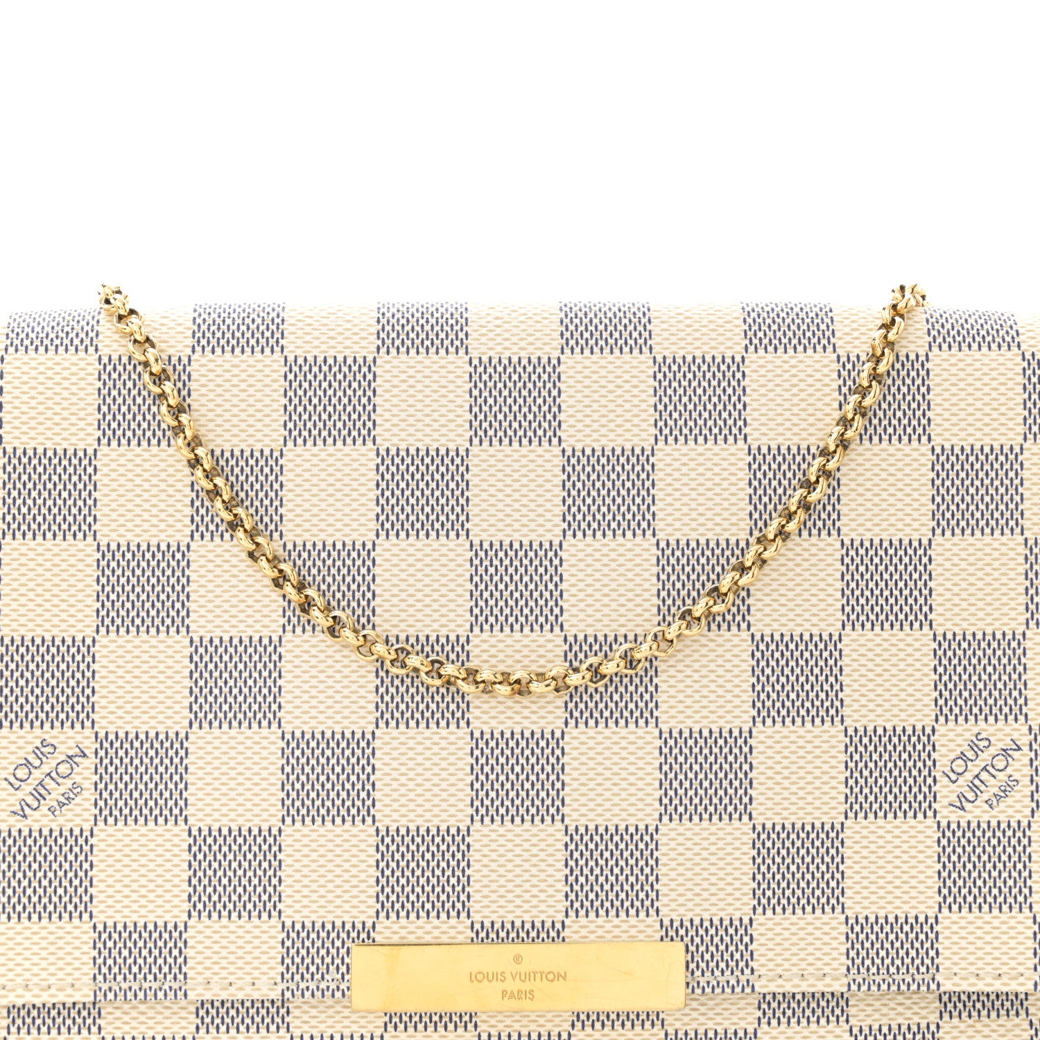 Louis Vuitton Damier Azur Favorite MM 8 of 13