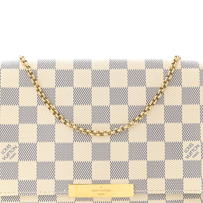 Louis Vuitton Damier Azur Favorite MM 8 of 13