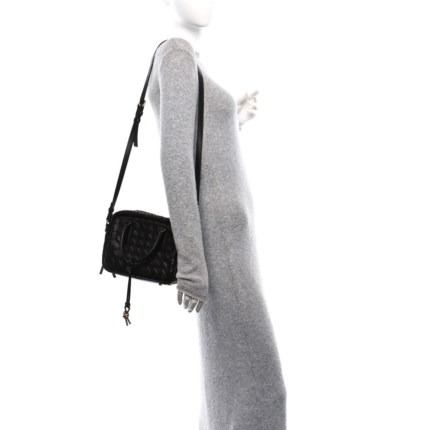 Lambskin Intrecciato Small Getaway Fondant