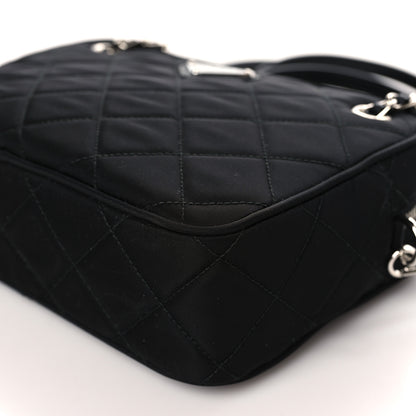 Prada Nylon Tessuto Impuntu Quilted Bandoliera Crossbody Bag Black 8 of 8