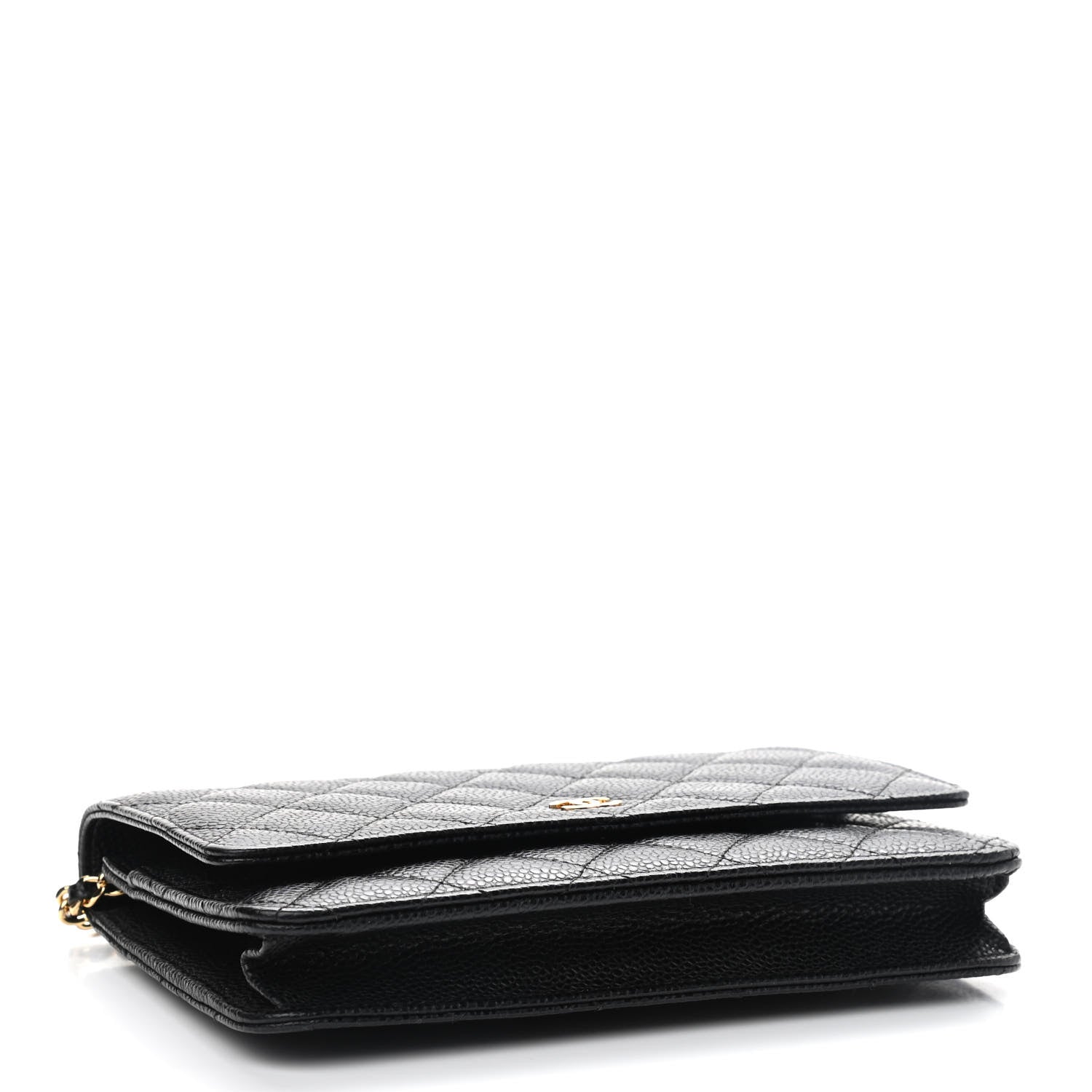 Chanel Caviar Quilted Wallet On Chain WOC Black 3 of 9